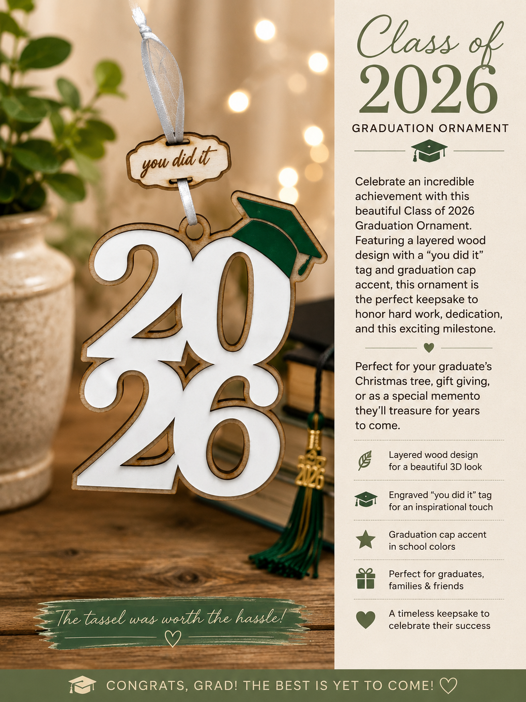 Class of 20__ ornament
