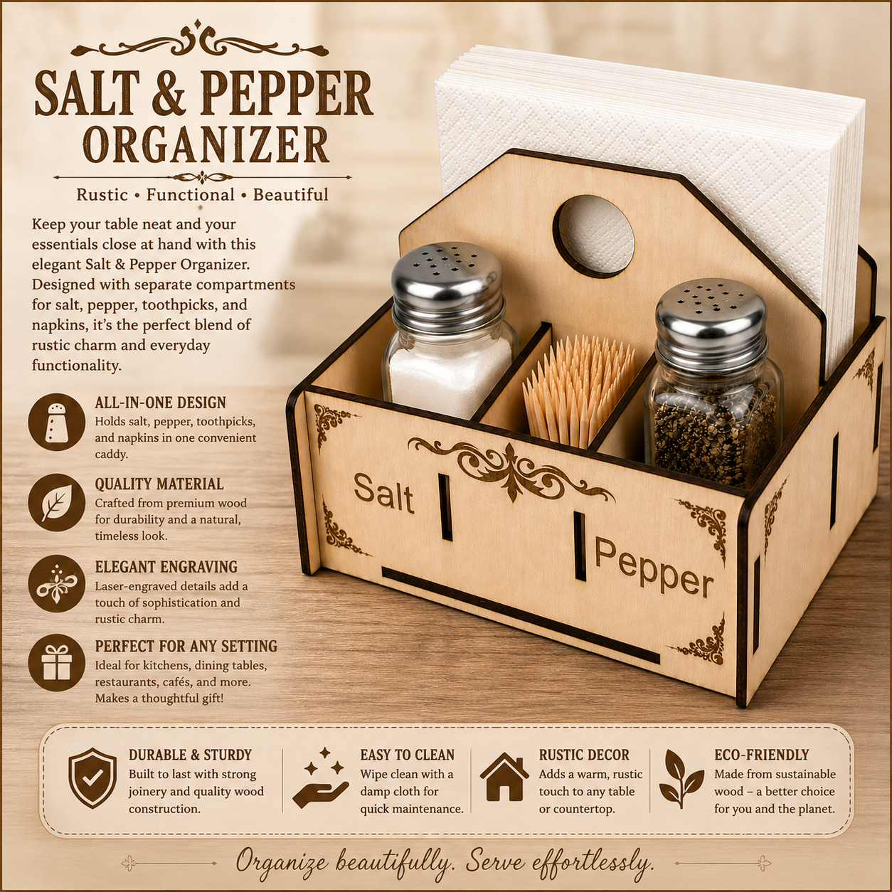 Salt & Pepper Organizer