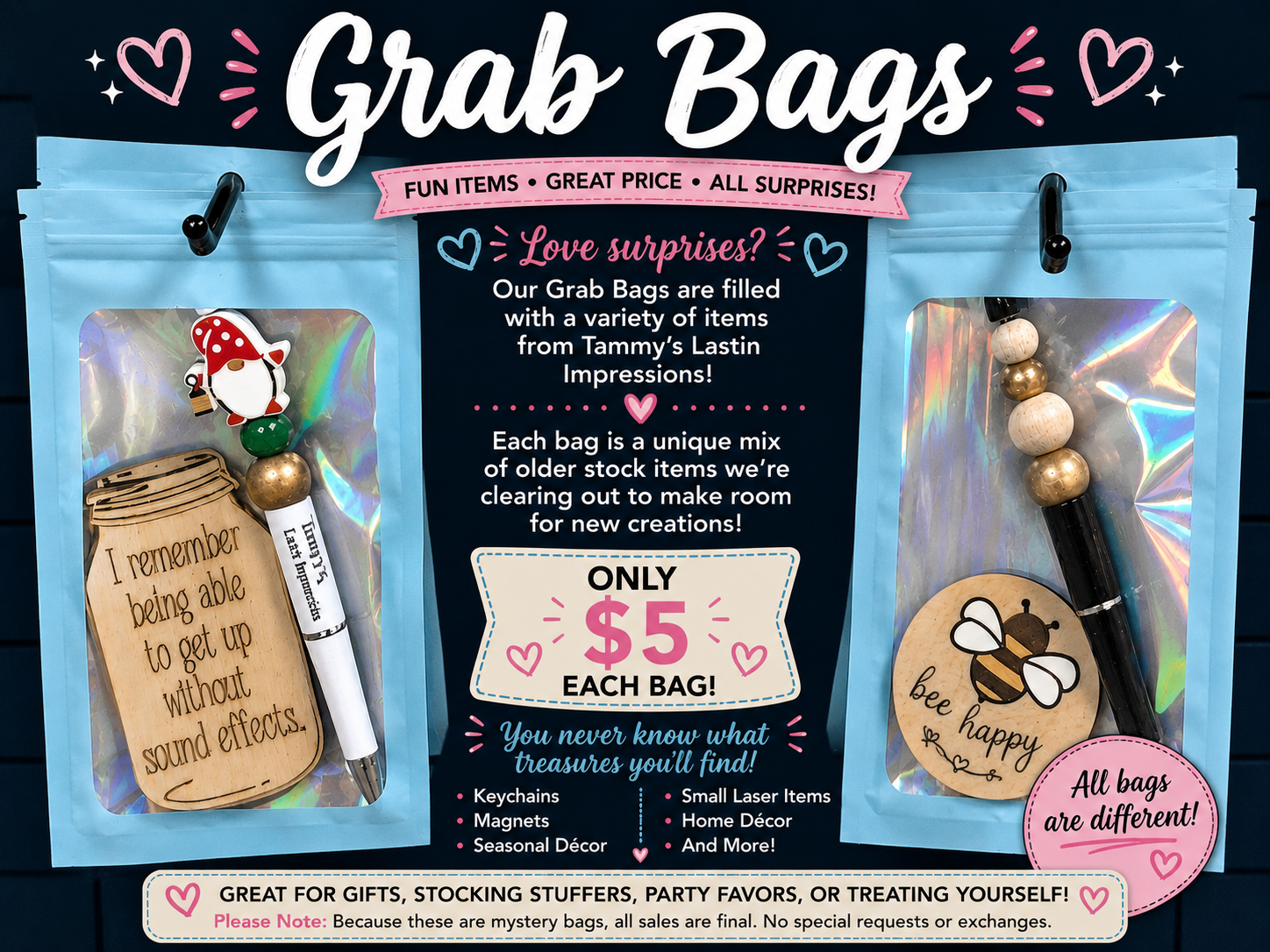 Mystery Grab Bags