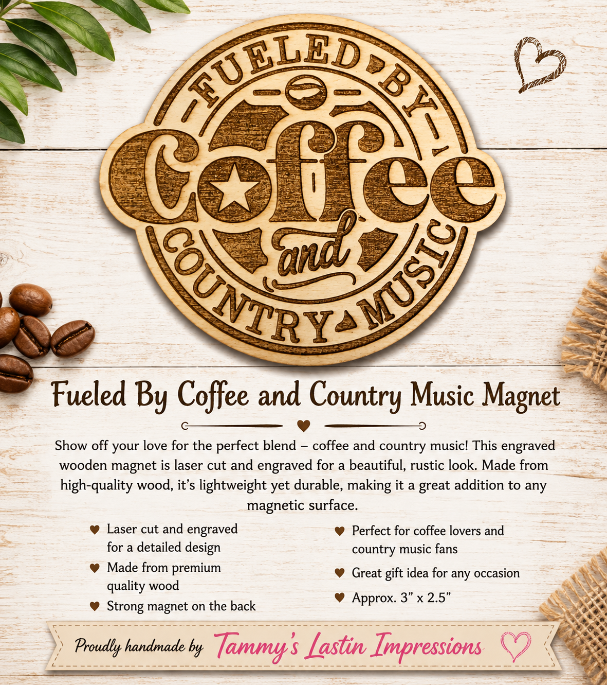 Fueled By Coffee And Country Music